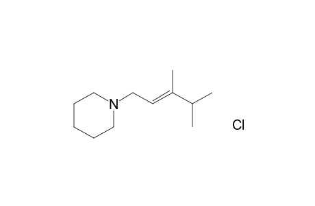 (E)-1-(3,4-dimethylpent-2-enyl)piperidine hydrochloride