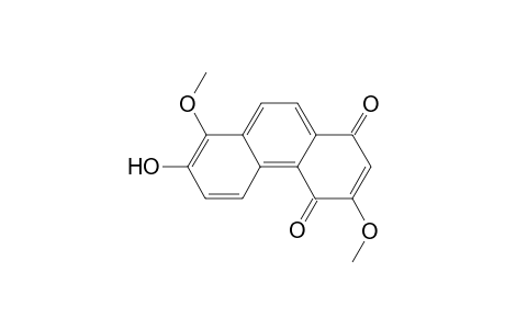 7-Hydroxy-3,8-dimethoxy-1,4-phenanthrenequinone