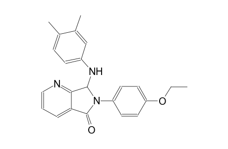 5H-pyrrolo[3,4-b]pyridin-5-one, 7-[(3,4-dimethylphenyl)amino]-6-(4-ethoxyphenyl)-6,7-dihydro-