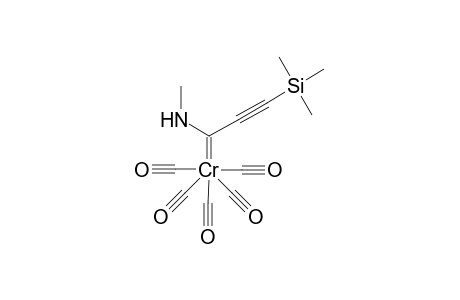 Pentacarbonyl{ ( 1-methylamino-3-trimethylsilyl)propynylidene] chromium