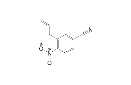 3-allyl-4-nitrobenzonitrile