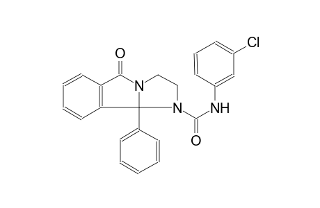 N-(3-chlorophenyl)-5-oxo-9b-phenyl-2,3,5,9b-tetrahydro-1H-imidazo[2,1-a]isoindole-1-carboxamide