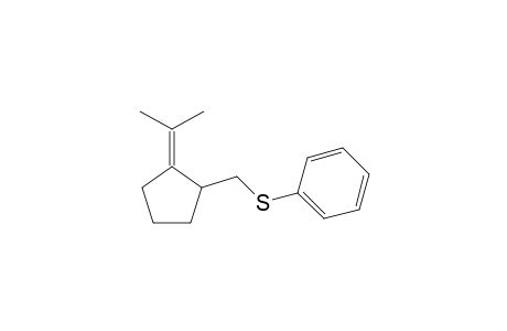 1-Isopropylidene-2-((phenylthio)methyl)cyclopentane