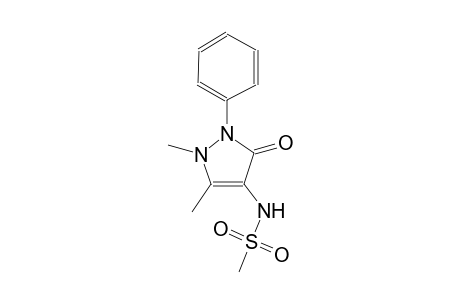 N-(1,5-dimethyl-3-oxo-2-phenyl-2,3-dihydro-1H-pyrazol-4-yl)methanesulfonamide