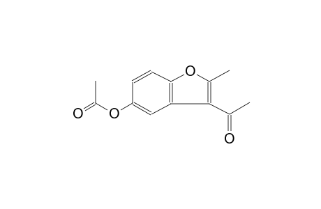 ethanone, 1-[5-(acetyloxy)-2-methyl-3-benzofuranyl]-