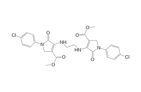 Bis-(methyl 1-(4-chlorophenyl)-3-(methyleneamino)-2,5-dihydro-2-oxo-1H-pyrrole-4-carboxylate)