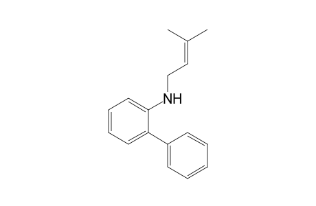 3-Methylbut-2-enyl-(2-phenylphenyl)amine