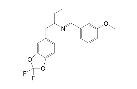 N-(1-(2,2-Difluoro-2H-1,3-benzodioxol-5-yl)butan-2-yl)-1-(3-methoxyphenyl)methanimine