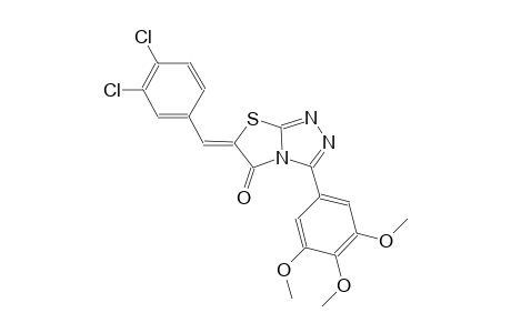 (6Z)-6-(3,4-dichlorobenzylidene)-3-(3,4,5-trimethoxyphenyl)[1,3]thiazolo[2,3-c][1,2,4]triazol-5(6H)-one