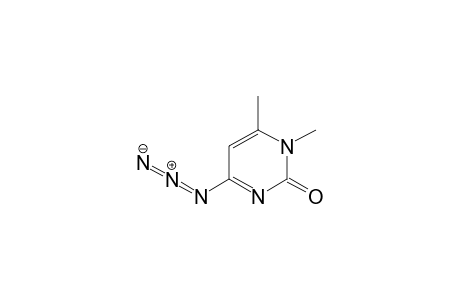 2-Oxo-1,6-dimethyl-4-azido-1,2-dihydro-1,3-diazine