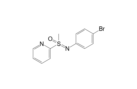 N-(4-Bromophenyl)-S-methyl-S-(pyridin-2-yl)sulfoximine