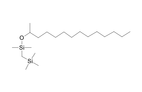 Dimethyl[(1-methyltridecyl)oxy][(trimethylsilyl)methyl]silane