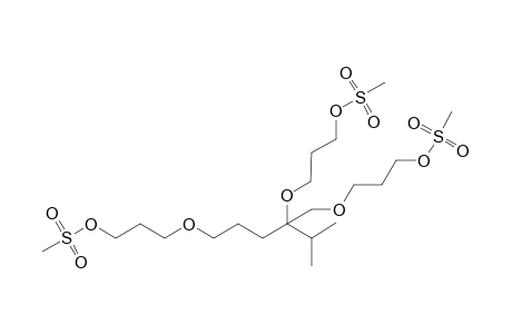 3-{5'-Methyl-4'-[(3"-methylsulfonyloxy)propyloxy]-3-{[3"-(methylsulfonyloxy)propyloxy]methyl}-hexan-2'-yloxy}propyl methanesulfonate