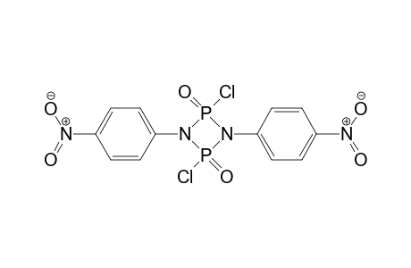 2,4-Dichloro-1,3-bis(4-nitrophenyl)-1,3,2,4-diazadiphosphetidine-2,4-dioxide