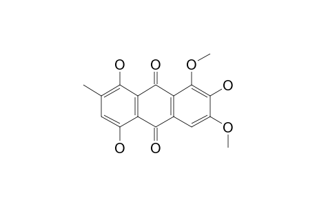 ROBUSTAQUINONE-A;1,4,7-TRIHYDROXY-6,8-DIMETHOXY-2-METHYLANTHRAQUINONE