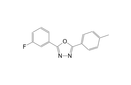 2-(3-Fluorophenyl)-5-(4-methylphenyl)-1,3,4-oxadiazole