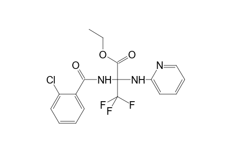 Propanoic acid, 2-[(2-chlorobenzoyl)amino]-3,3,3-trifluoro-2-(2-pyridinylamino)-, ethyl ester