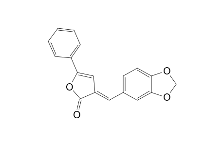(3E)-3-(1,3-benzodioxol-5-ylmethylene)-5-phenyl-furan-2-one