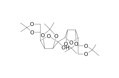 1-(1,4-Anhydro-2,3;5,6-di-O-isopropylidene.beta.-D-mannofuranosyl)-2,3;4,5-di-O-isopropylidene-.alpha.-D-mannofuranose