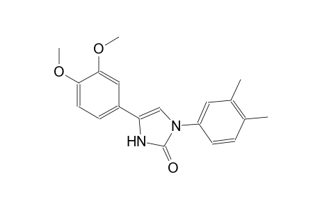 2H-imidazol-2-one, 4-(3,4-dimethoxyphenyl)-1-(3,4-dimethylphenyl)-1,3-dihydro-