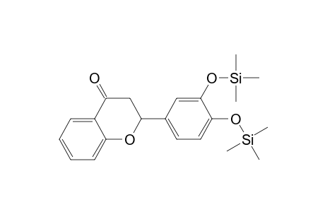 4H-1-Benzopyran-4-one, 2-[3,4-bis[(trimethylsilyl)oxy]phenyl]-2,3-dihydro-