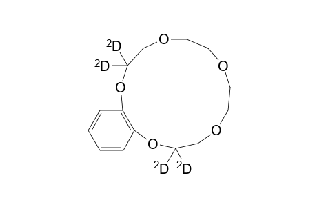 1,4,7,10,13-Benzopentaoxacyclopentadecin-2,12-D2, 2,3,5,6,8,9,11,12-octahydro-2,12-D2-