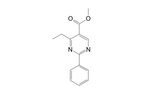 METHYL-4-ETHYL-2-PHENYL-PYRIMIDINE-5-CARBOXYLATE