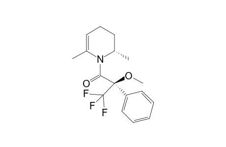 (2S)-1-[(2R)-2,6-dimethyl-3,4-dihydro-2H-pyridin-1-yl]-3,3,3-trifluoro-2-methoxy-2-phenyl-1-propanone