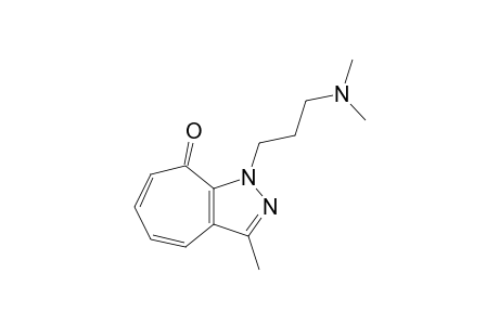 3-Methyl-1-[3-(N,N-dimethylamino)propyl]-1,8-dihydrocycloheptapyrazol-8-one
