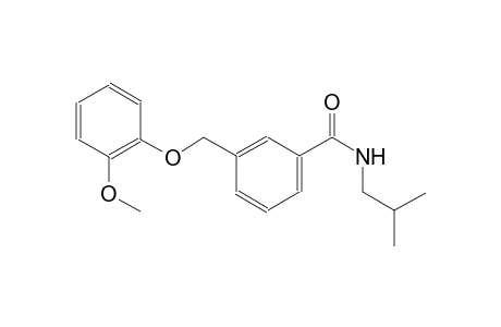 N-isobutyl-3-[(2-methoxyphenoxy)methyl]benzamide