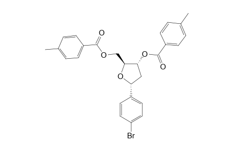 1-ALPHA-(4-BROMOPHENYL)-1,2-DIDEOXY-3,5-DI-O-(4-TOLUOYL)-D-RIBOFURANOSIDE