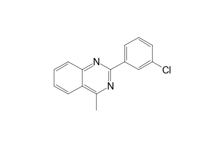 2-(3-Chlorophenyl)-4-methylquinazoline