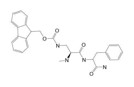 N(BETA)-(9-FLUORENYLMETHOXYCARBONYL)-N(ALPHA)-METHYL-L-2,3-DIAMINOPROPIONYL-L-PHENYLALANINE-AMIDE