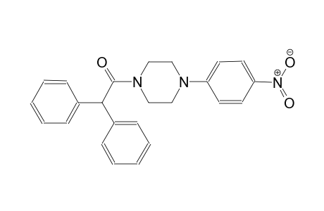 1-(diphenylacetyl)-4-(4-nitrophenyl)piperazine