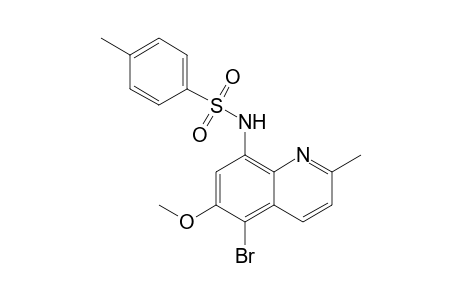 N-(5-bromo-6-methoxy-2-methyl-8-quinolyl)-4-methylbenzenesulfonamide