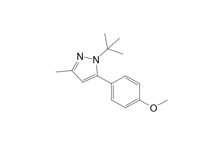 1-tert-butyl-5-(4-methoxyphenyl)-3-methyl-pyrazole