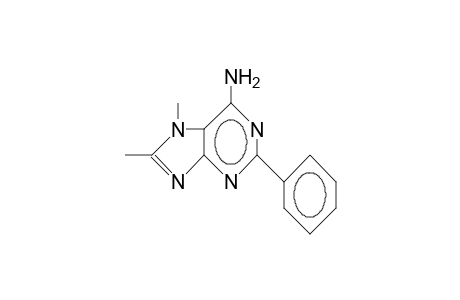 2-Phenyl-7,8-dimethyl-7H-purin-6-amine