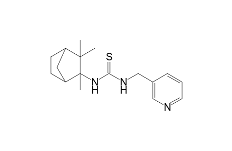 1-[(3-pyridyl)methyl]-2-thio-3-(2,3,3-trimethyl-2-norbornyl)urea