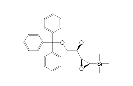 (2R,3S,4S)-3,4-EPOXY-4-(TRIMETHYLSILYL)-1-O-(TRIPHENYLMETHYL)-BUTANE-1,2-DIOL