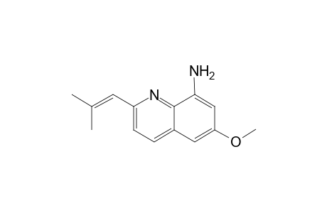 6-Methoxy-2-(2-methylprop-1-enyl)-8-quinolinamine