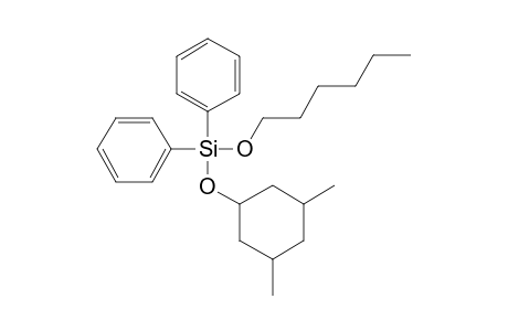 Silane, diphenyl(3,5-dimethylcyclohexyloxy)hexyloxy-