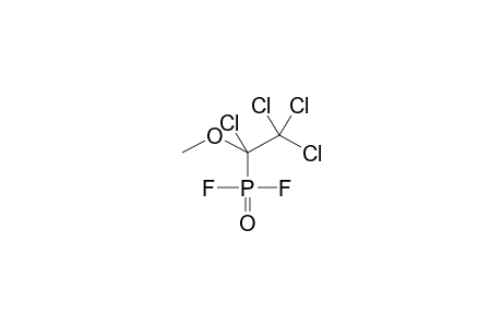 1-METHOXY-1,2,2,2-TETRACHLOROETHYLDIFLUOROPHOSPHONATE