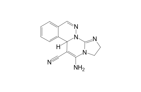 5-Amino-6-cyano-2,3-dihydro-6aH-imidazo[1,2-a]phthalazino[2,1-c]pyrimidine