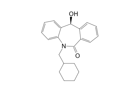 (S)-5-(cyclohexylmethyl)-11-hydroxy-5H-dibenzo[b,e]azepin-6(11H)-one