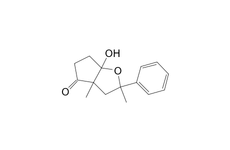 1-Hydroxy-3,5-dimethyl-6-oxo-3-phenyl-2-oxabicyclo[3.3.0]octane