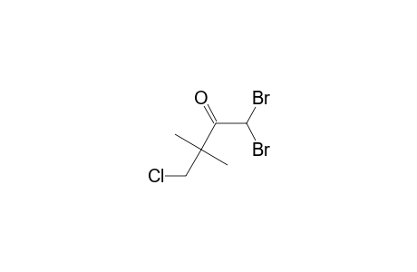 1,1-dibromo-4-chloro-3,3-dimethylbutan-2-one