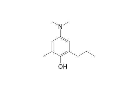 4-(dimethylamino)-2-methyl-6-propyl-phenol