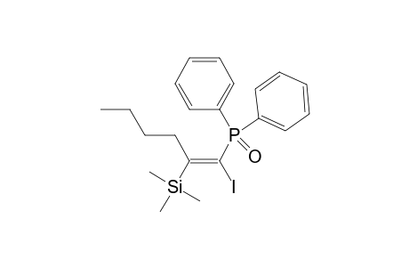 2-(n-Butyl)-2-(trimethylsilyl)-1-iodovinyl(diphenyl)phosphine Oxide