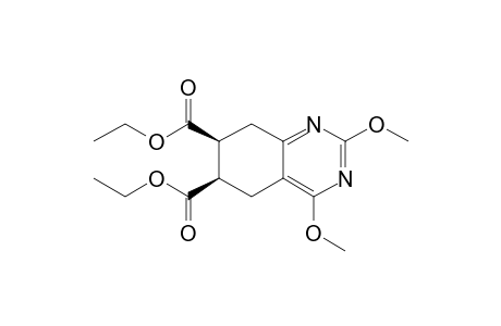 Diethyl (6R,6S,7R,7S)-2,4-Dimethoxy-5,6,7,8-tetrahydroquinazoline-6,7-dicarboxylate