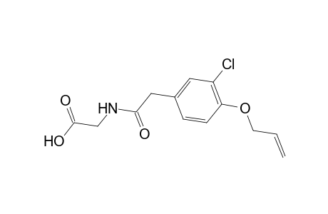 Glycine, N-[[3-chloro-4-(2-propenyloxy)phenyl]acetyl]-